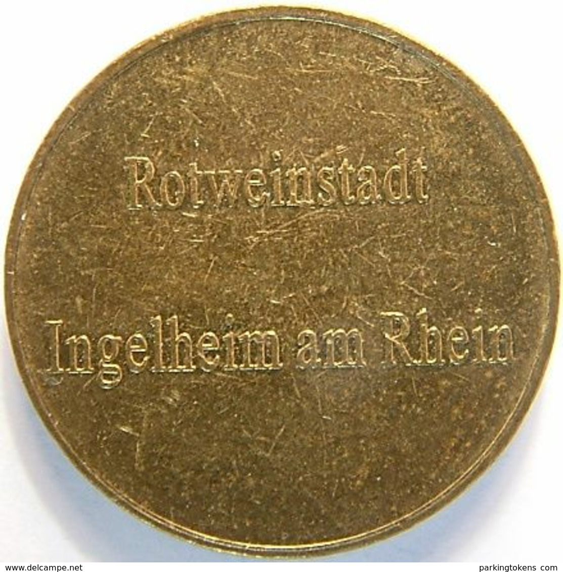 Germ 3431 A - Ingelheim Am Rhein  - 22mm B - Parking Token Parkmünze Parkeerpenning - Profesionales/De Sociedad