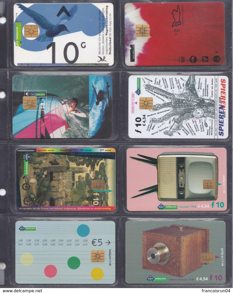 PAYS BAS 8 Cartes Téléphonique - [7] Collections