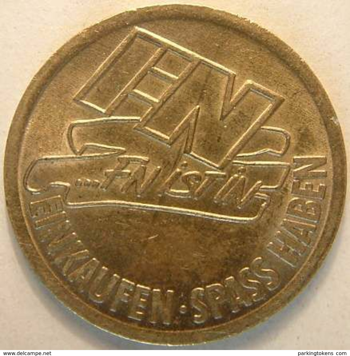 Germ 3337 A - Hafler Münze / Friedrichshafen - 27mm B - Parking Token Parkmünze Parkeerpenning - Profesionales/De Sociedad