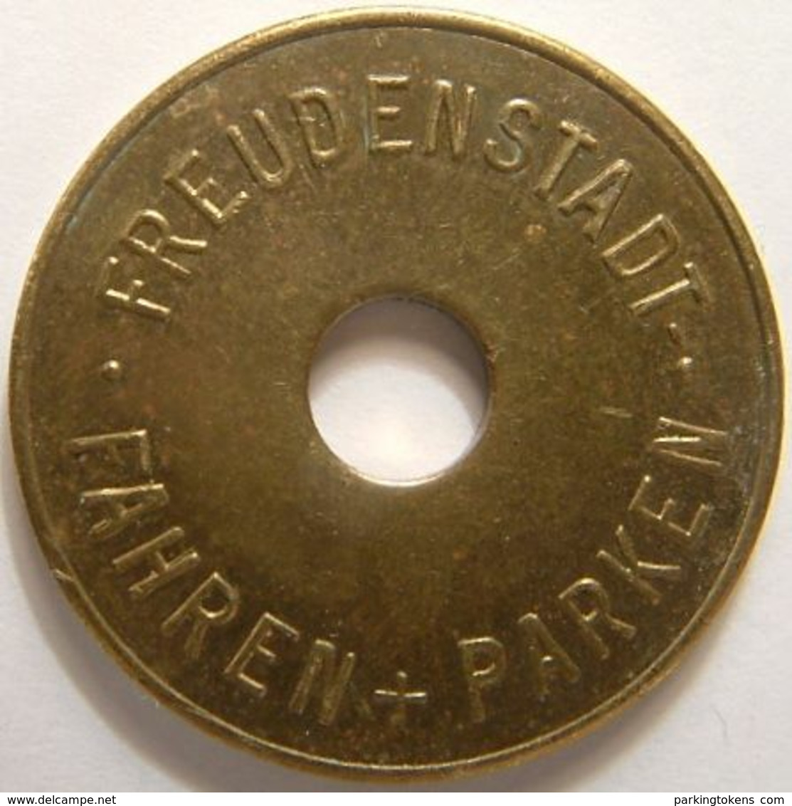 Germ 3335 B - Freudenstadt Fahren + Parken - 25.7mm B - Parking Token Parkmünze Parkeerpenning Also Tranportation - Profesionales/De Sociedad