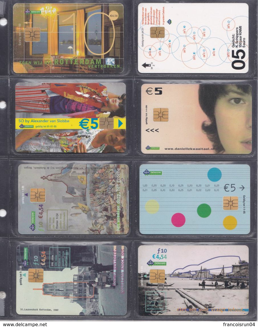 PAYS BAS 8 Cartes Téléphonique - [7] Collections