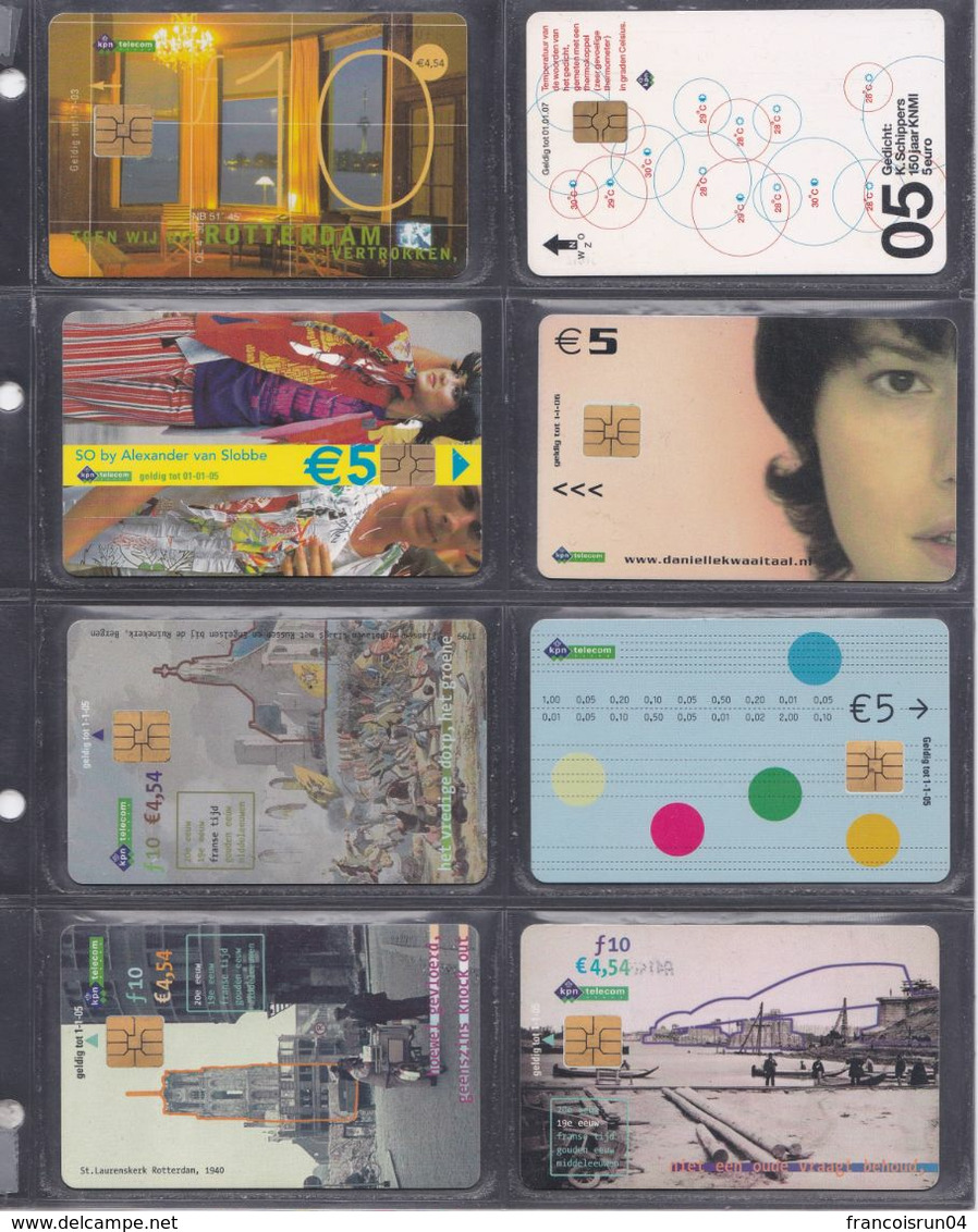 PAYS BAS 8 Cartes Téléphonique - [7] Collections