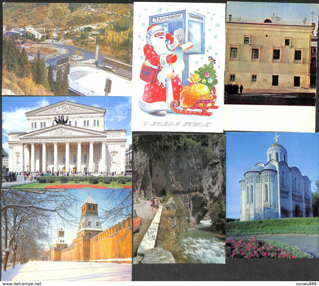 Moscou Moscow - Lot 14 Postcards (voir Zie See Scans Stamps) - Russia