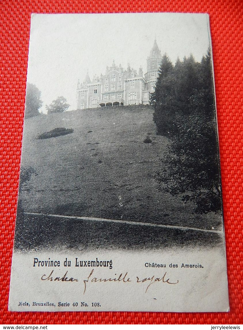 BOUILLON  -  Château Des Amerois - Bouillon