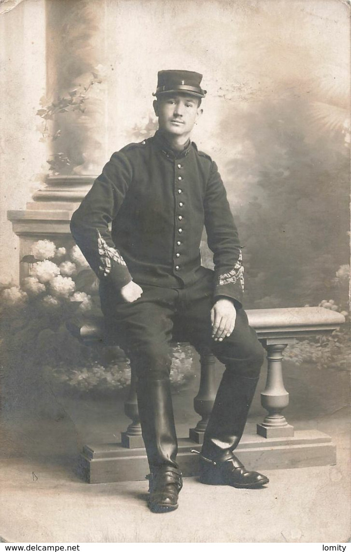 Militaire Cpa Carte Photo Soldat Octobre 1914 - Reggimenti