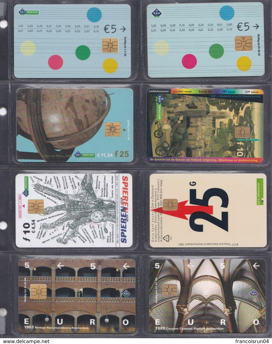 PAYS BAS 8 Cartes Téléphonique - [7] Collections