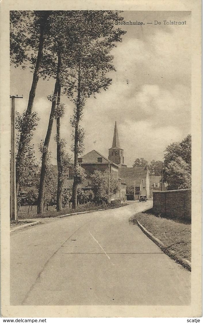 Steenhuize.   -   De Tolstraat   -   Uitg.  Van Snick - Herzele