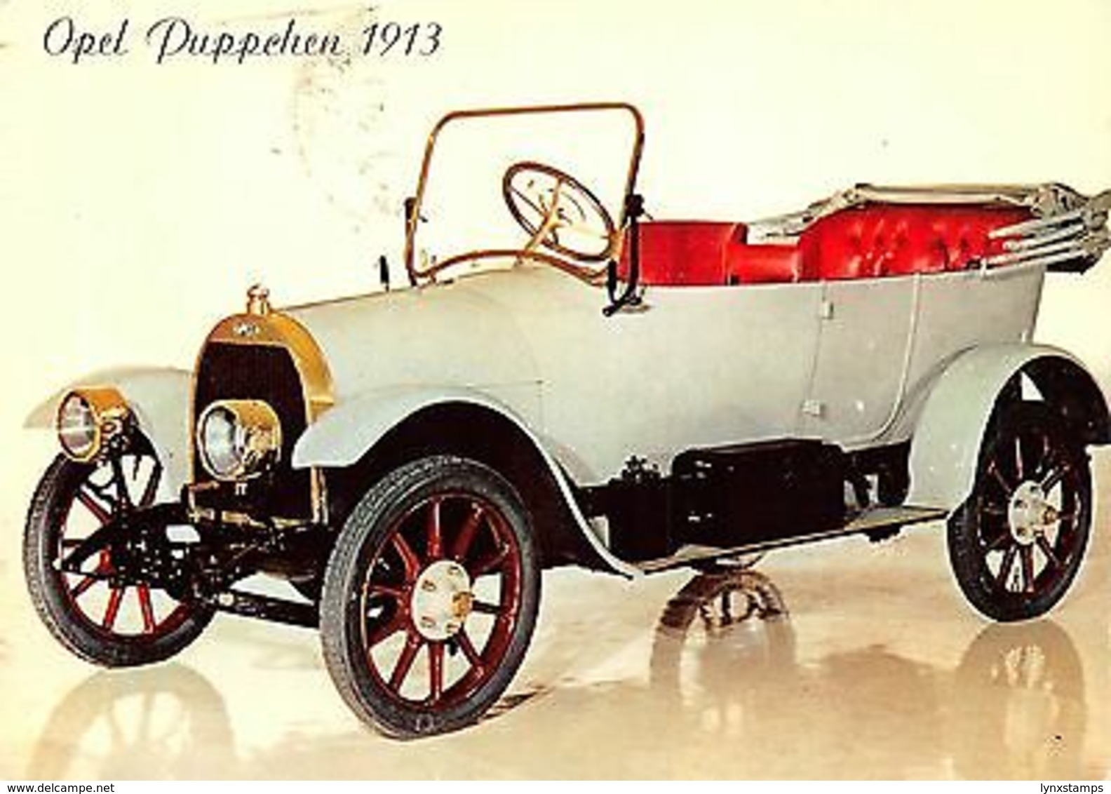 Auto Car Opel Puppchen 1913 Belgique Belgie - Autres & Non Classés