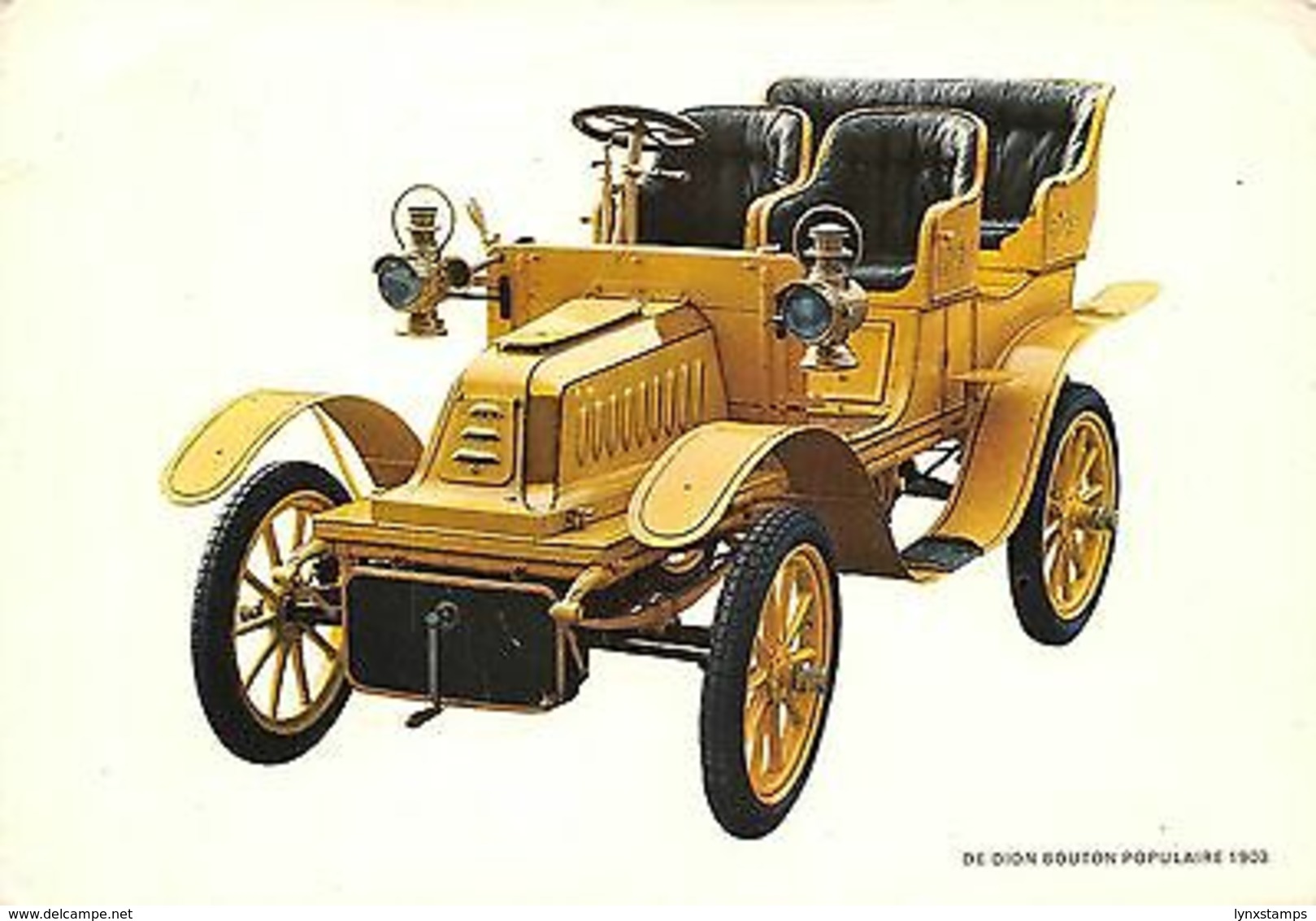 Auto De Dion Bouton Populaire 1903 - Autres & Non Classés