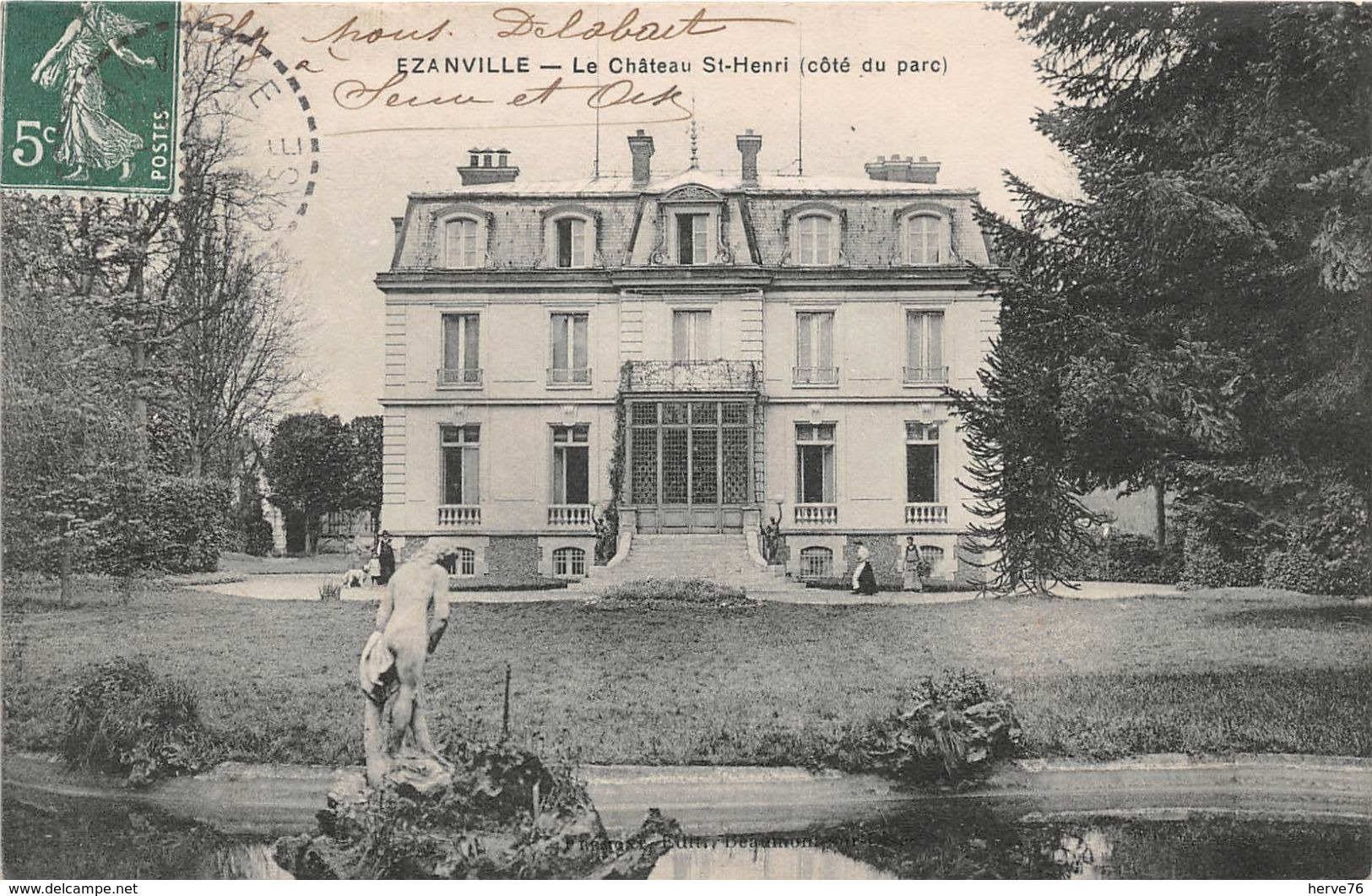 EZANVILLE - Le Château St Henri (côté Du Parc) - Ezanville