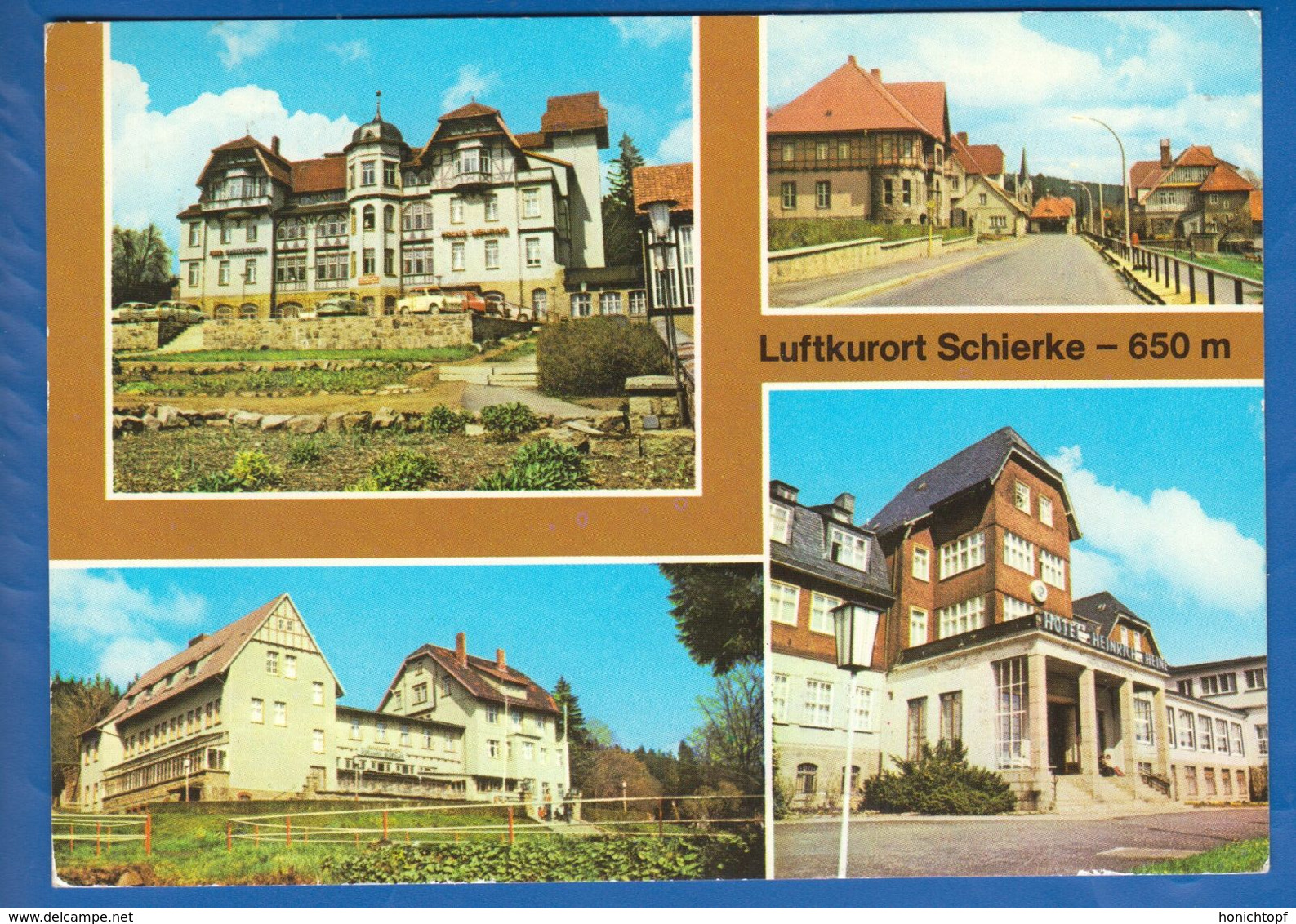 Deutschland; Schierke I. Harz; Multibildkarte Mit Heim Franz Mehring; Bild2 - Schierke