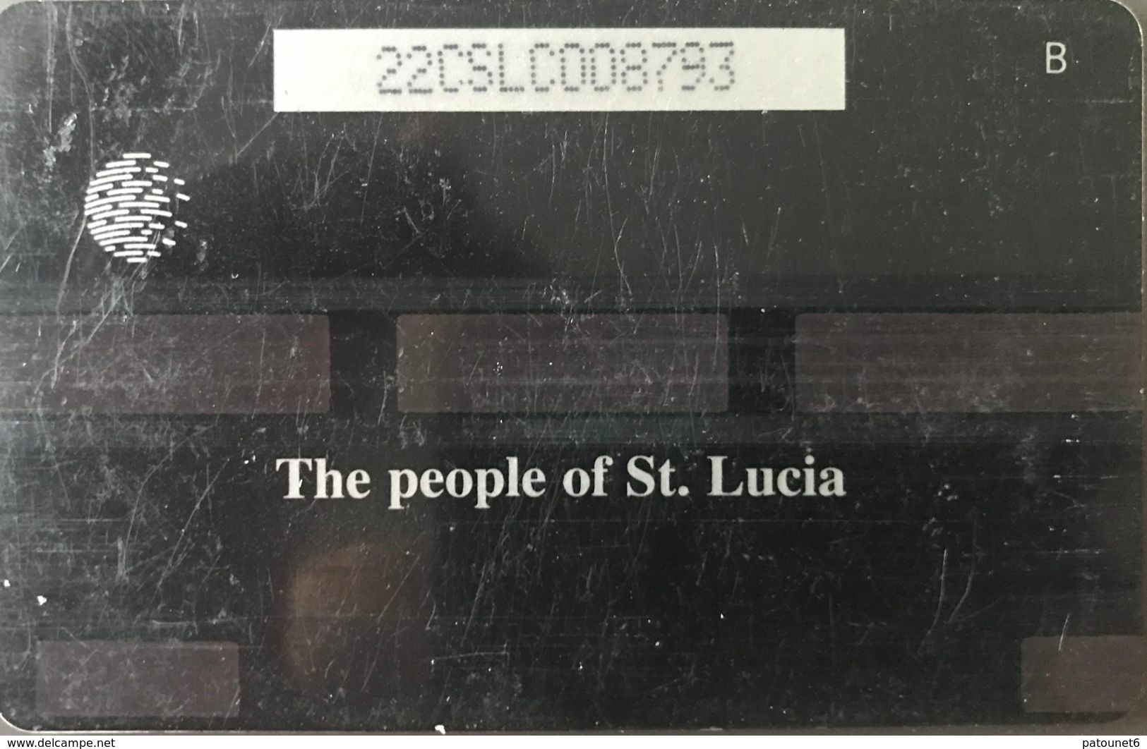 SAINTE LUCIE  -  Caribbean Phone Card  -  The People Of St. Lucia  -  EC$10 - Santa Lucía