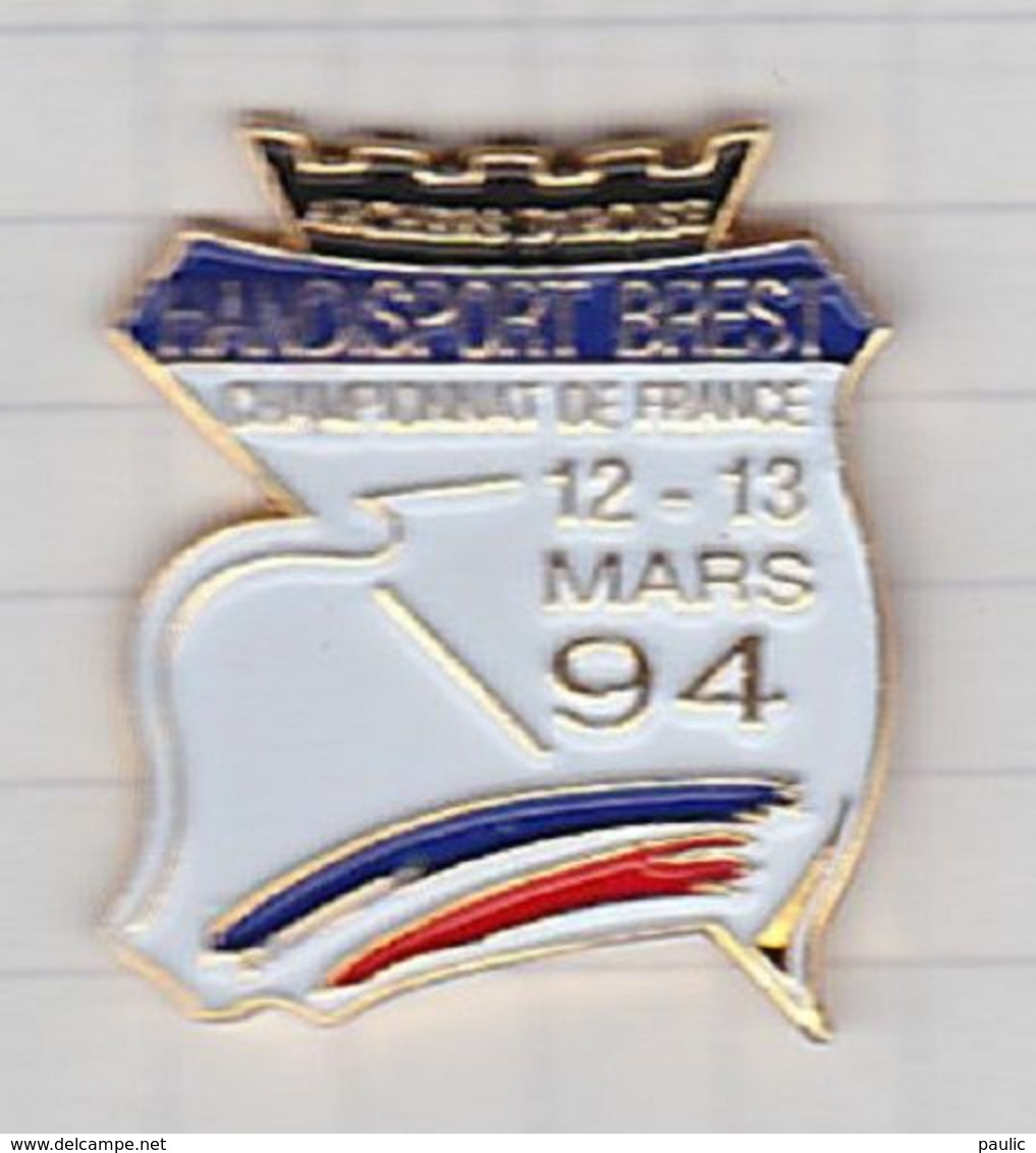 Pin's Sports Tir à L'Arc Brest Archers D'Iroise Handisport Championnat De France 1994 - Boogschieten