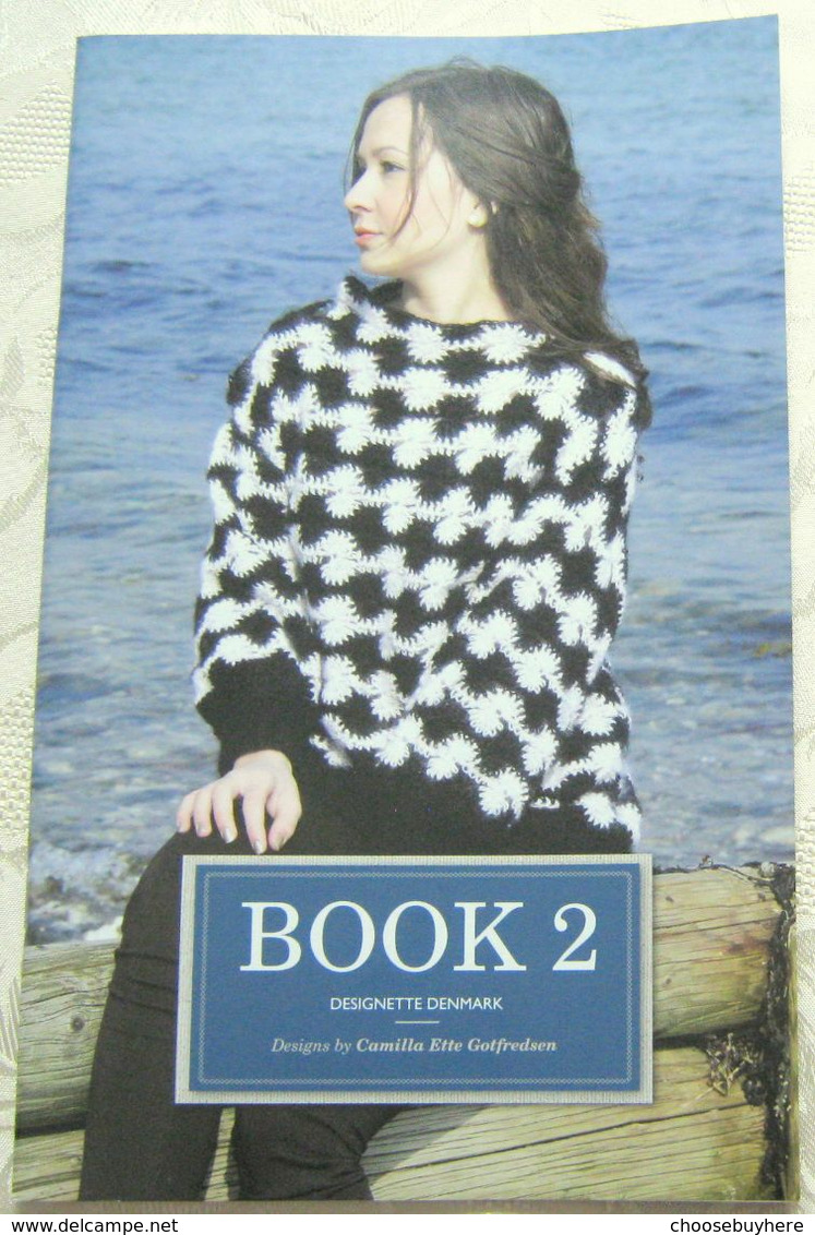 Designette Book Bog 2 Stricken Häkeln Hæklet Og Strikning Crochet And  Knitting Anleitungen Patterns Vejledning - Lana