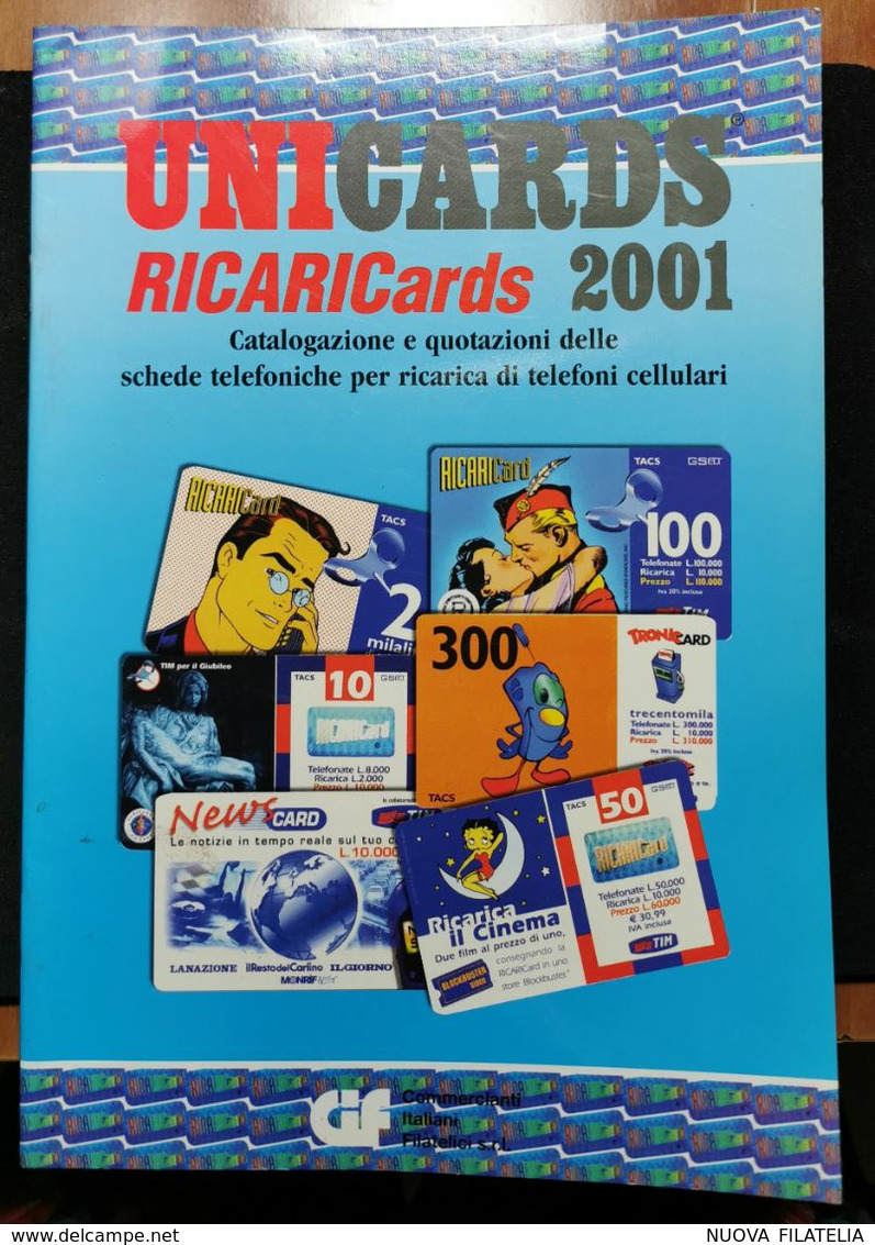 CATALOGO RICARICARDS 2001 - Books & CDs