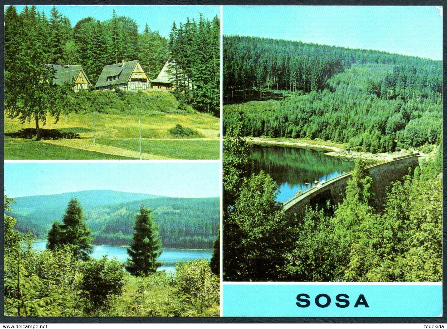 D9426 - TOP Sosa Talsperre - Bild Und Heimat Reichenbach - Sosa