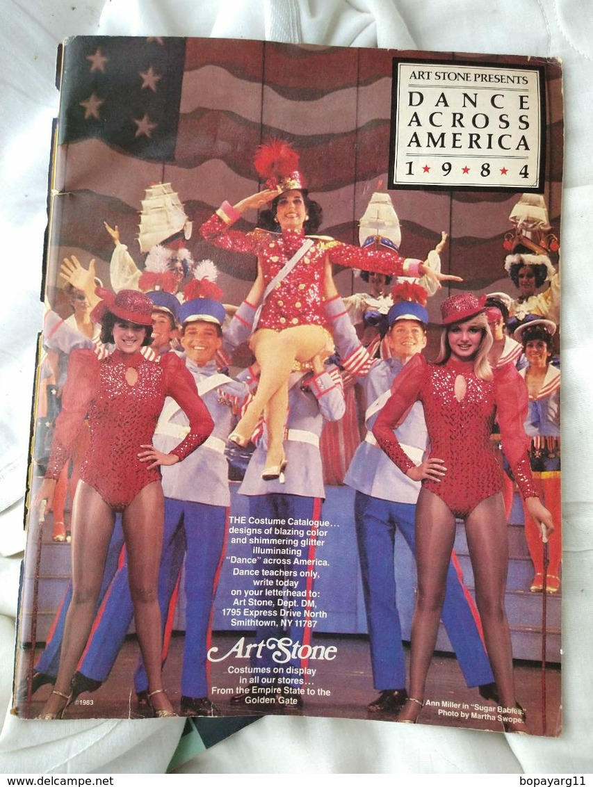 Dance Across America  Ballet Dance Magazine 1984 Art Stone 138 Pag #16 - Divertimento