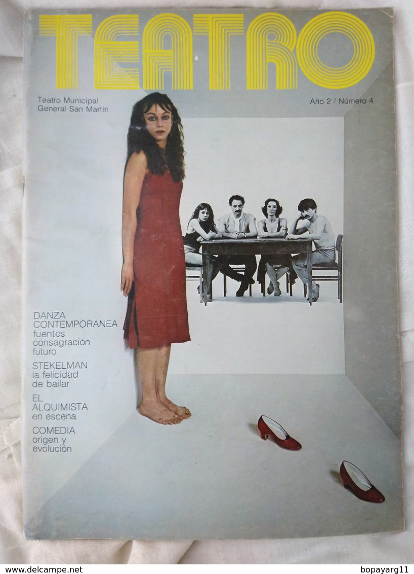 Teatro Argentine  Ballet Dance Theater Magazine 1981 Art Stone 138 Pag #16 - Teatro
