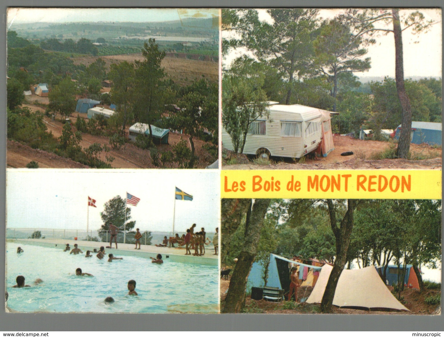 CPM 83 - La Crau - Camping "Les Bois De Mont Redon" - La Crau