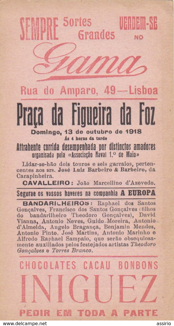 Portugal -Tauromaquia   Lisboa 1881 - Historische Documenten