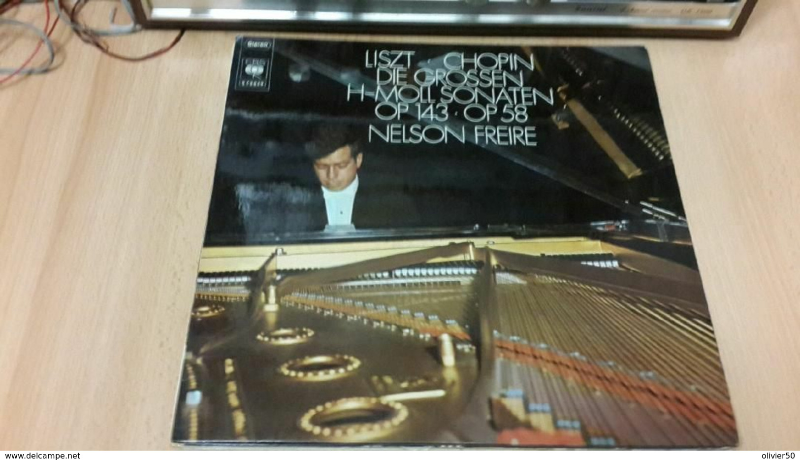 Litzt - Chopin - Sonate En H-moll - Nelson Freire - Piano - CBS - Classique