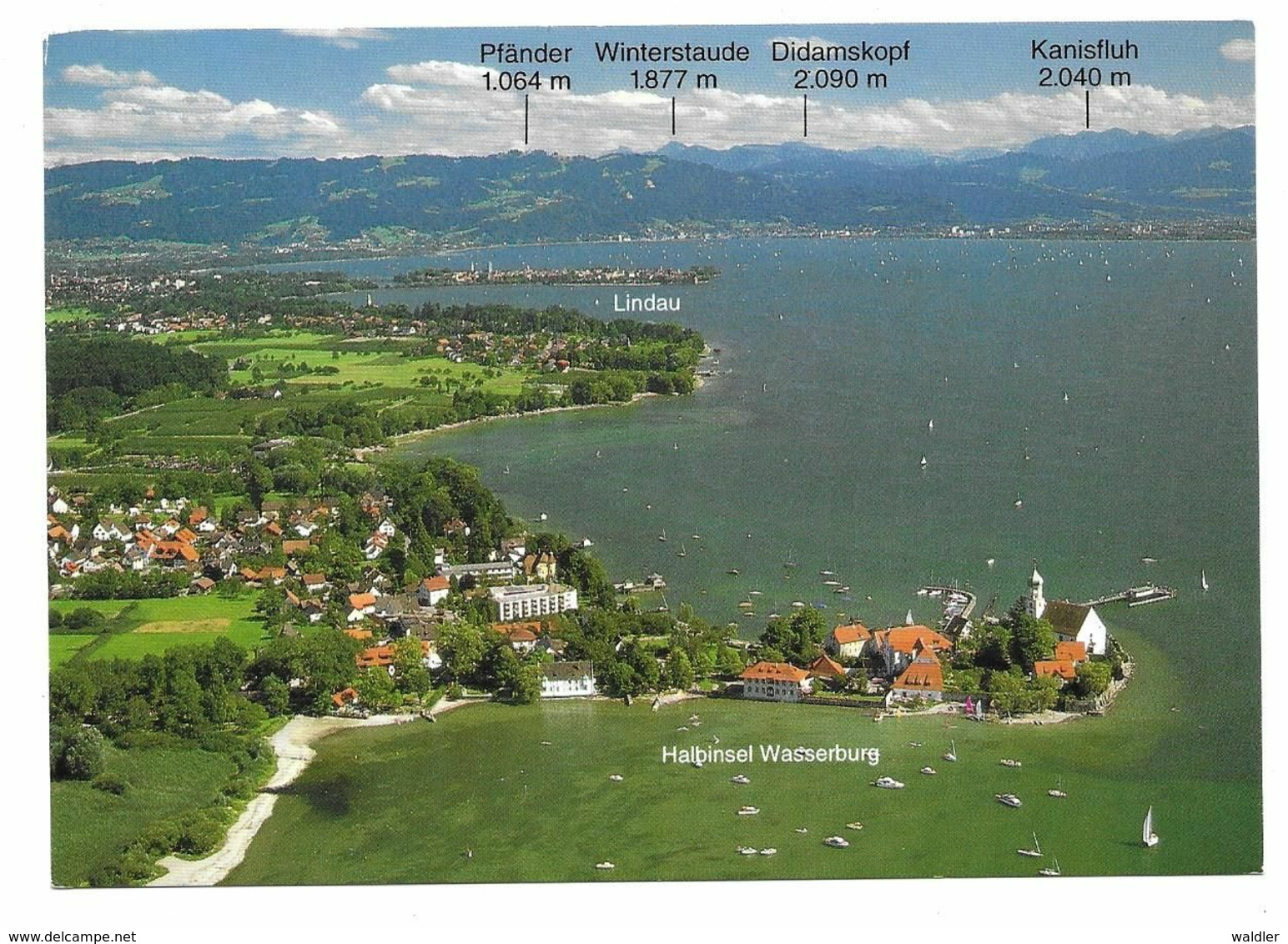 8992  WASSERBURG A. BODENSEE - Wasserburg (Bodensee)