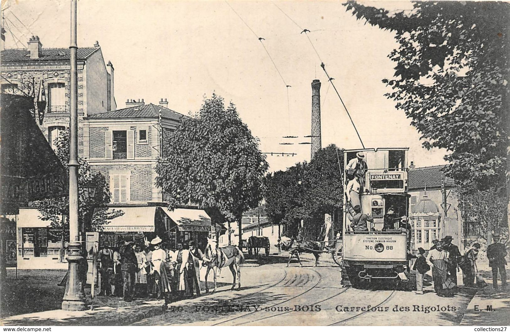 94-FONTENAY-SOUS-BOIS- CARREFOUR DES RIGOLOTS - Fontenay Sous Bois