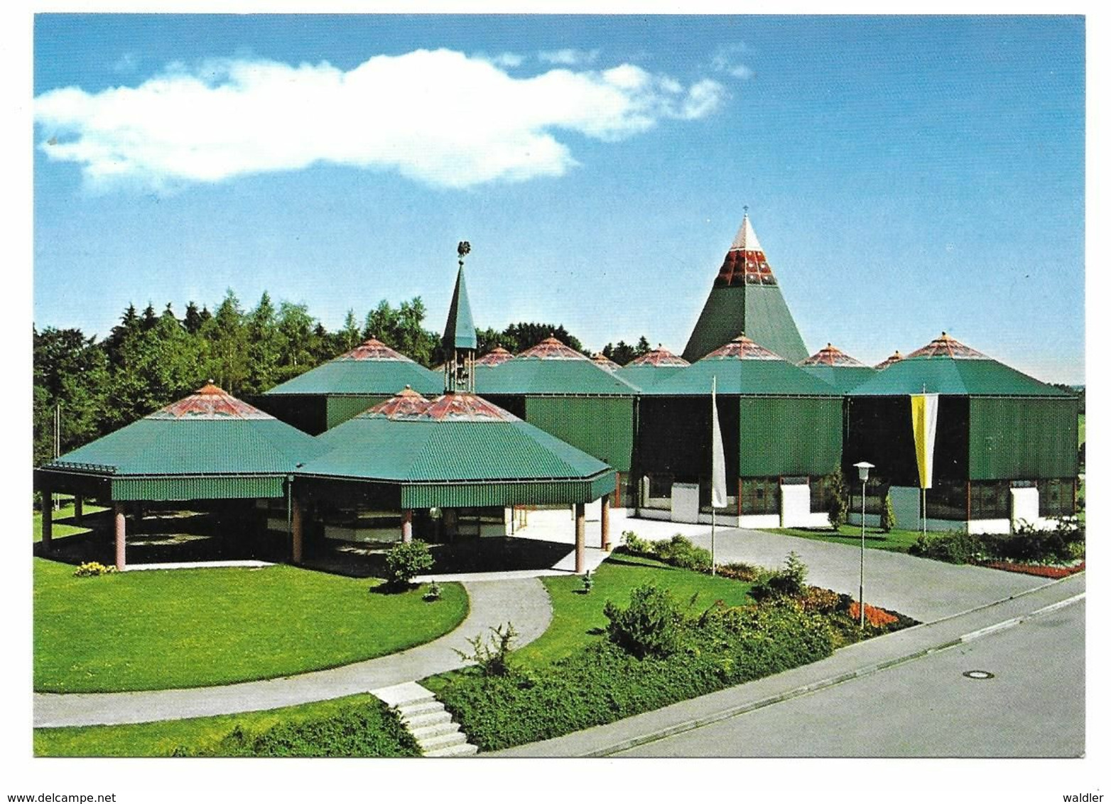 8996  WIGRATZBAD / ALLGÄU, HERZ-JESU- Und MARIA-SUHNE-KIRCHE - Wasserburg (Bodensee)