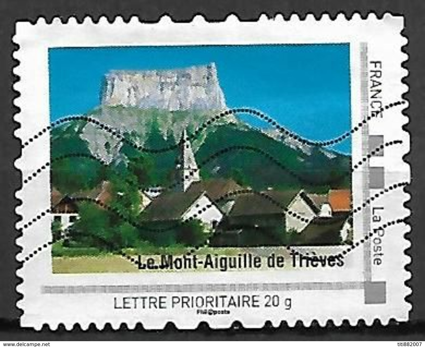 FRANCE   -   2017  -   Le Mont - Aiguille De Trièves.  Oblitéré - Used Stamps