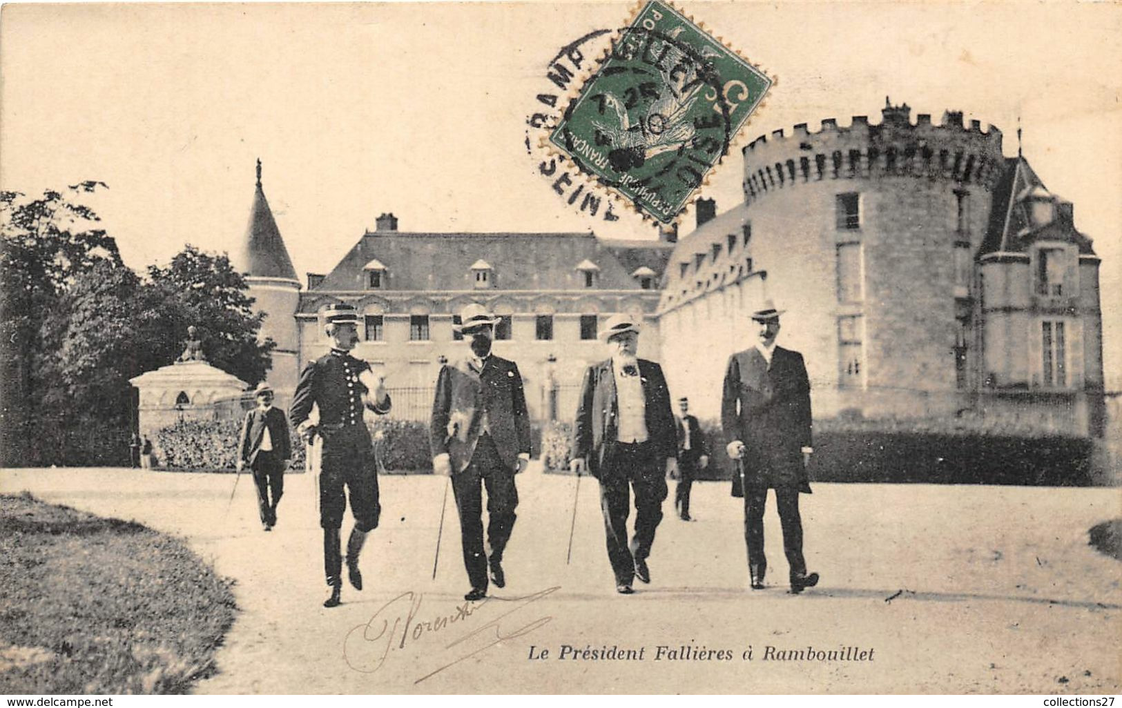 78-RAMBOUILLET-LE PRESIDENT FALLIERES A RAMBOUILET - Rambouillet