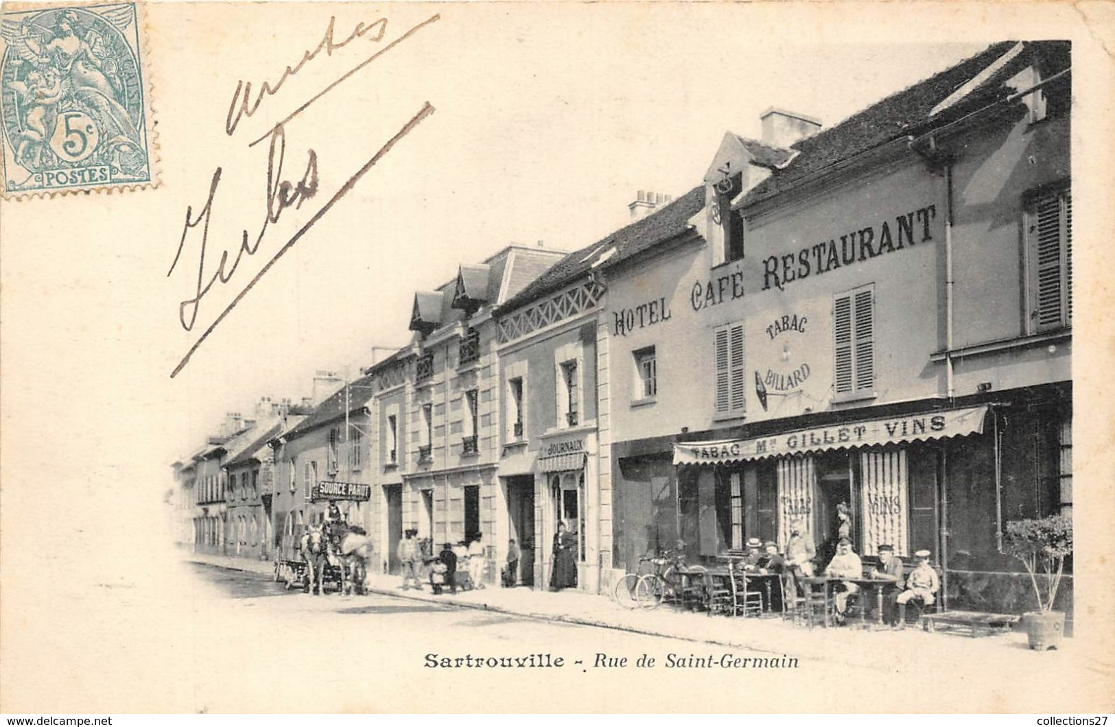 78-SARTROUVILLE- RUE DE SAINT-GERMAIN - Sartrouville