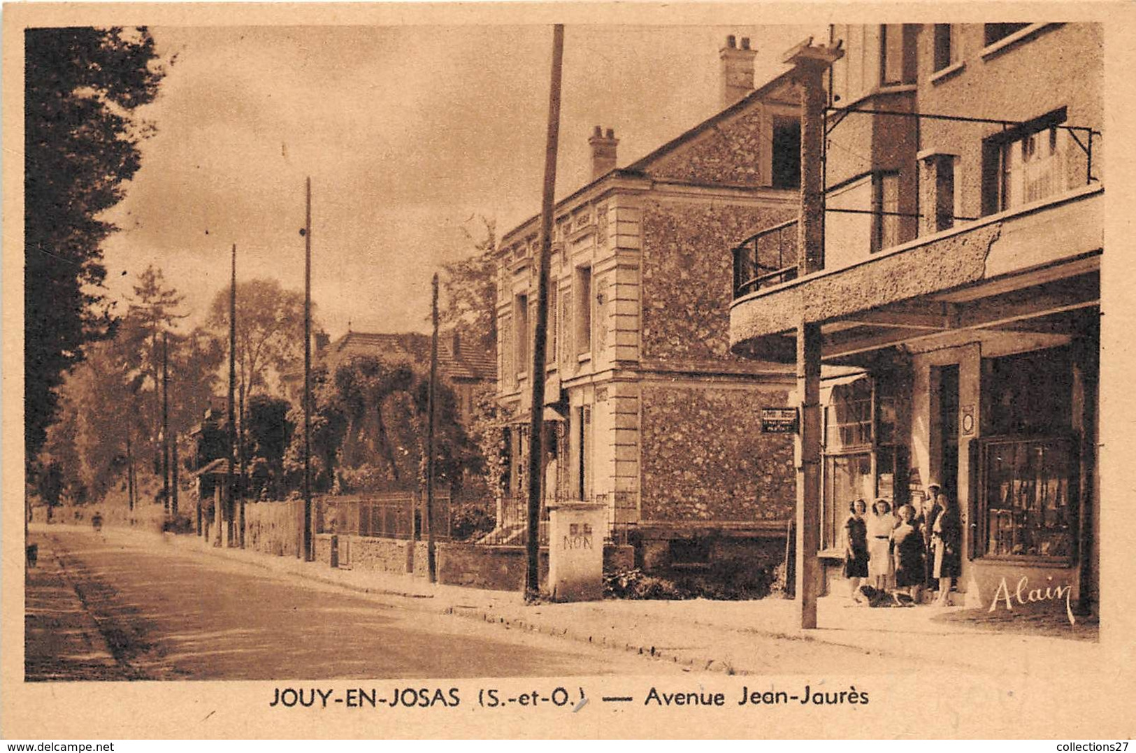 78-JOUY-EN-JOSAS- AVENUE JEAN-JAURES - Jouy En Josas