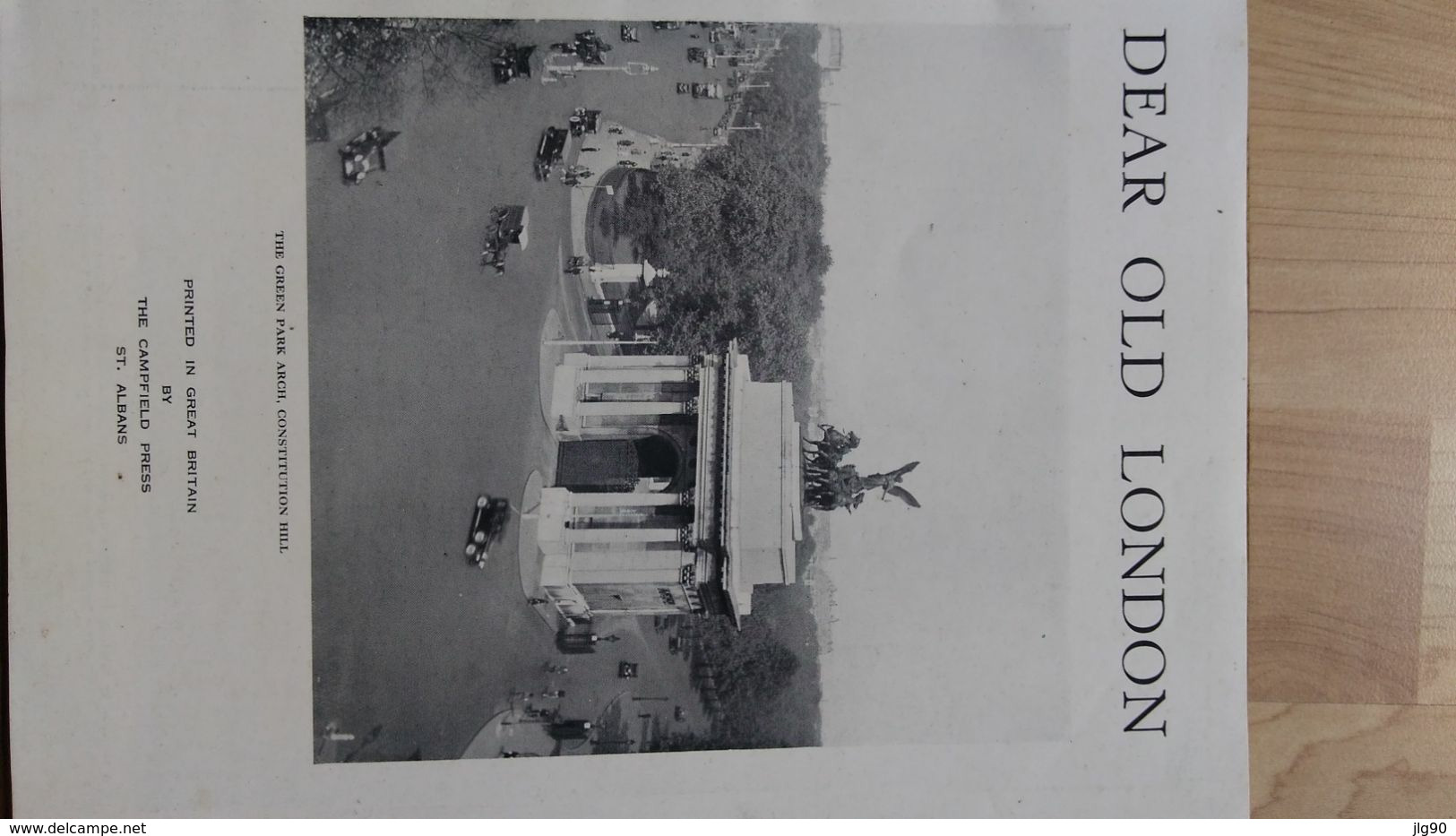 Old Collection Of 119 Photographs Of LONDON 1920s, Published In 1926 By The Homeland Association, Very Good Condition - Fotografie