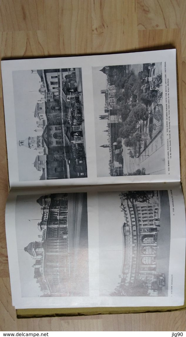 Old collection of 119 photographs of LONDON 1920s, published in 1926 by The Homeland association, very good condition