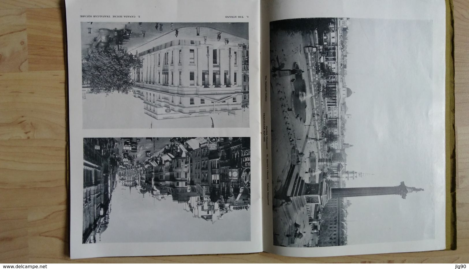 Old collection of 119 photographs of LONDON 1920s, published in 1926 by The Homeland association, very good condition