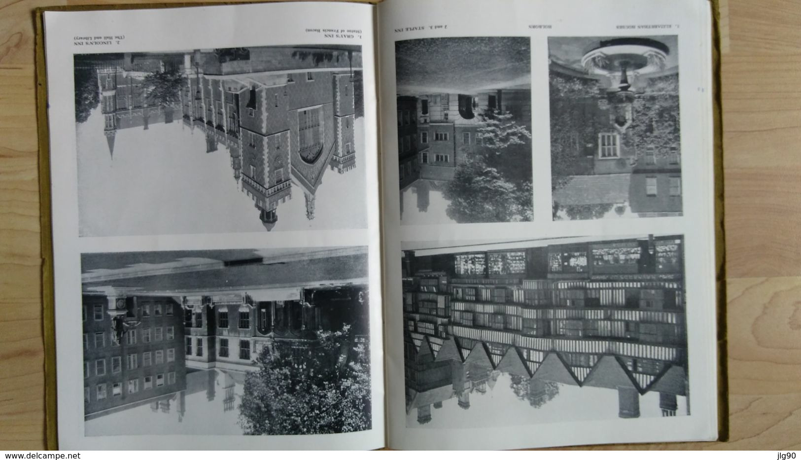 Old collection of 119 photographs of LONDON 1920s, published in 1926 by The Homeland association, very good condition