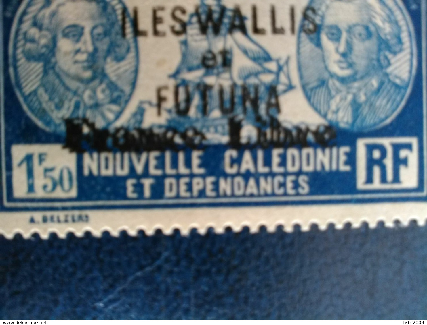 Wallis Et Futuna. Variété Du Numéro 117. Surcharge France Libre Doublée. Neuf Sans Gomme - Ongebruikt