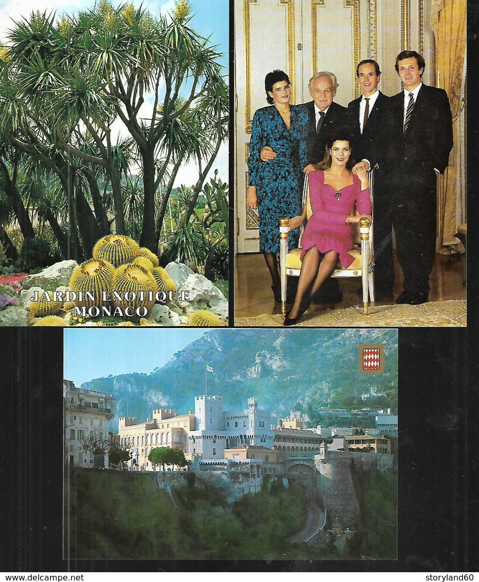 Cpm St005021 Monaco Et Monte-carlo Lot De 5 Cartes - Colecciones & Lotes