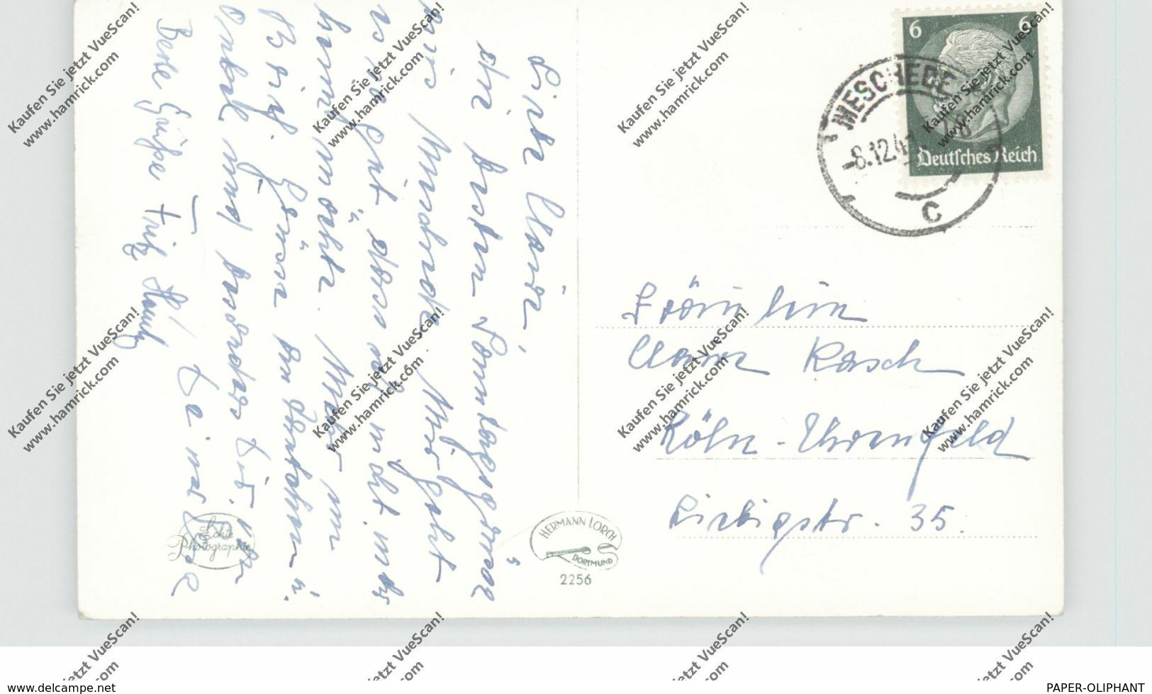 5778 MESCHEDE, Hennetalsperre, 1941 - Meschede