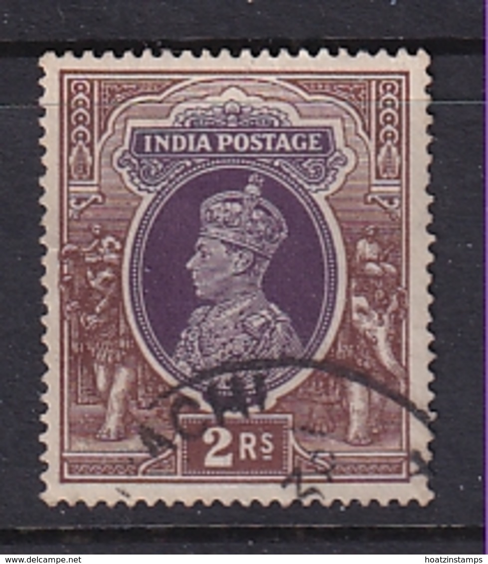 India: 1937/40   KGVI    SG260     2R     Used - 1936-47 Roi Georges VI