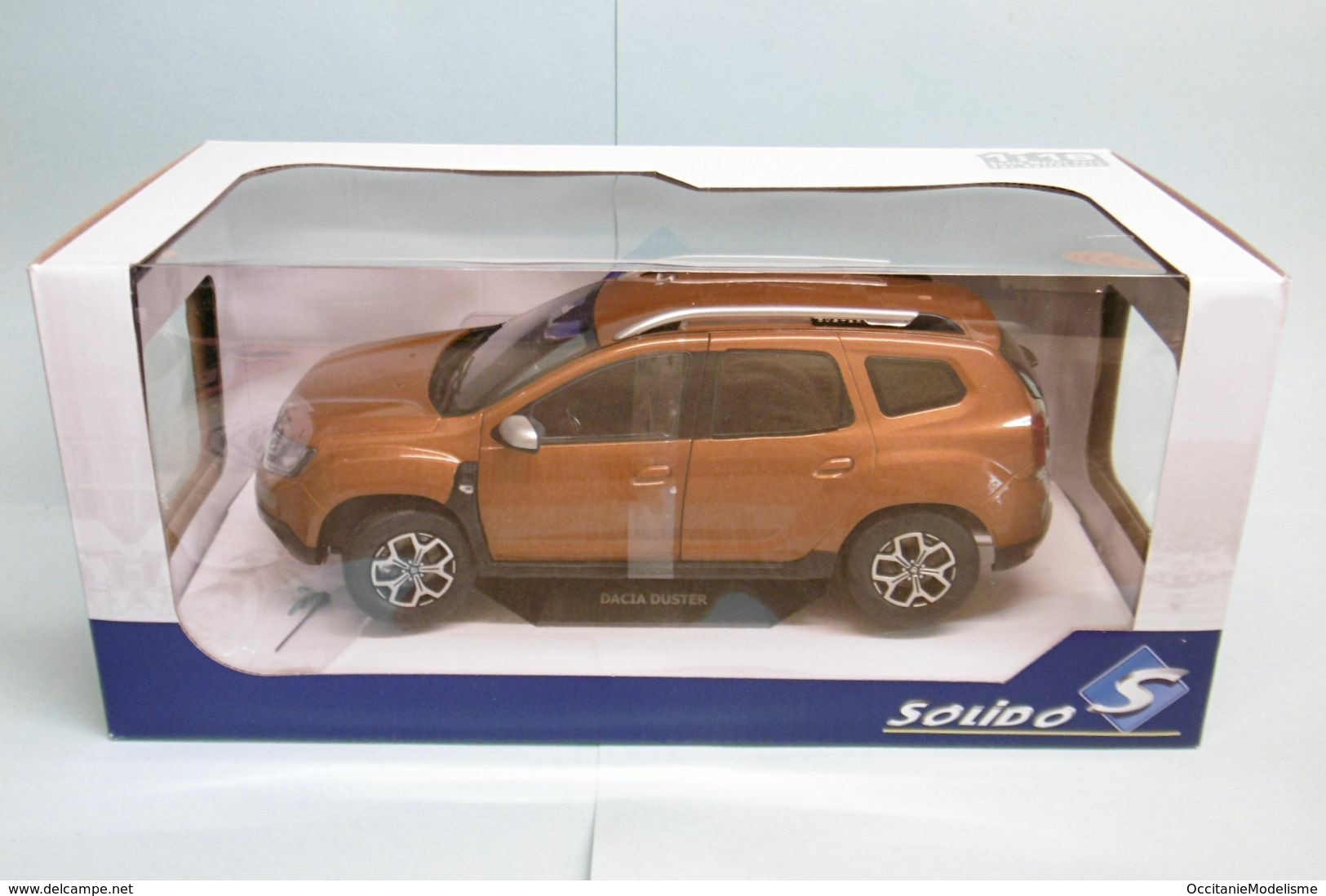 Solido - DACIA DUSTER MK2 2018 orange Atacama réf. S1804601 Neuf NBO 1/18