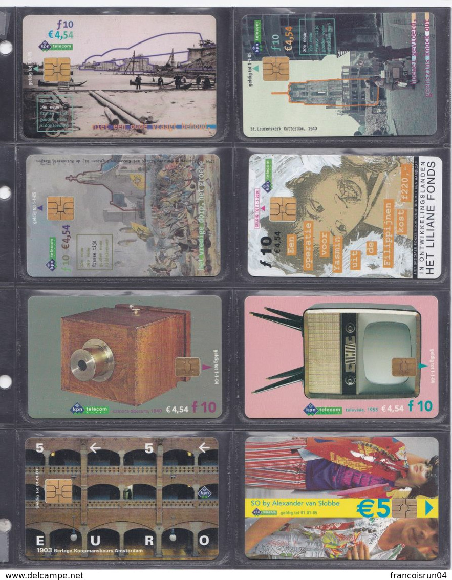 PAYS BAS 8 Cartes Téléphonique - [7] Collections