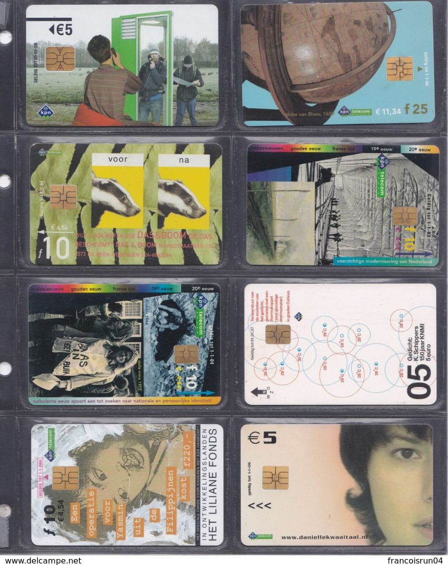 PAYS BAS 8 Cartes Téléphonique - [7] Collections