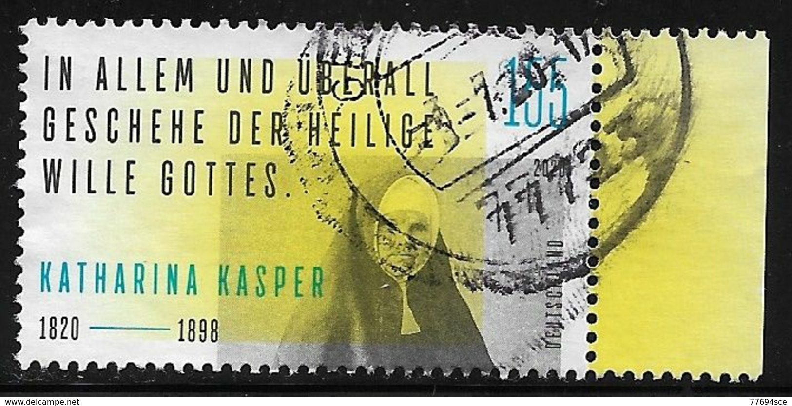 2020  200. Geburtstag Von Katharina Kasper - Used Stamps