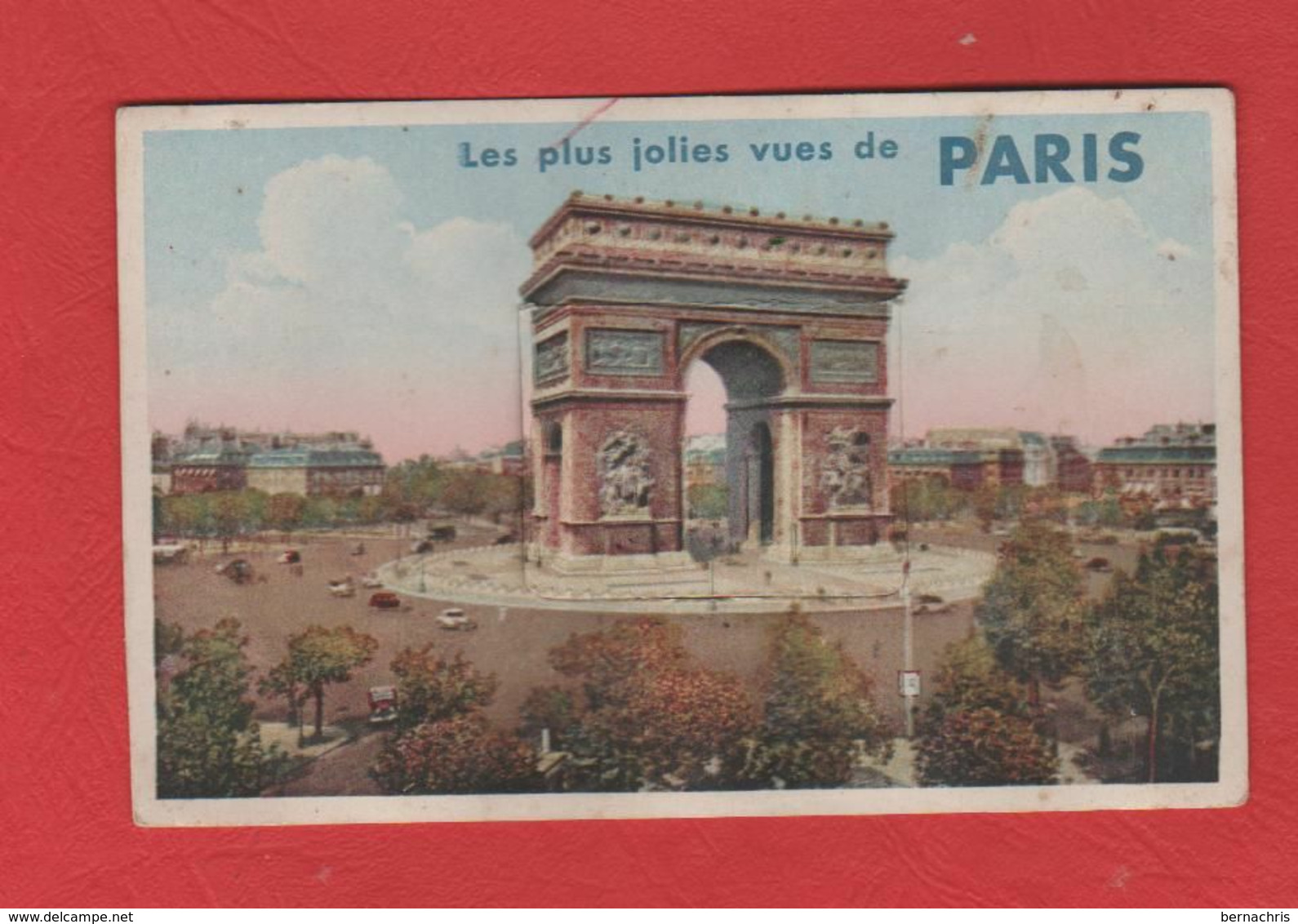 CARTE A SYSTÈME  PARIS - Dreh- Und Zugkarten