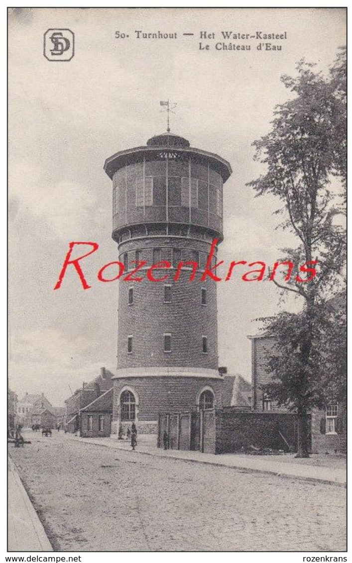 Turnhout - Het Water-Kasteel - Watertoren Le Chateau D' Eau 1937 (In Zeer Goede Staat) Kempen - Turnhout