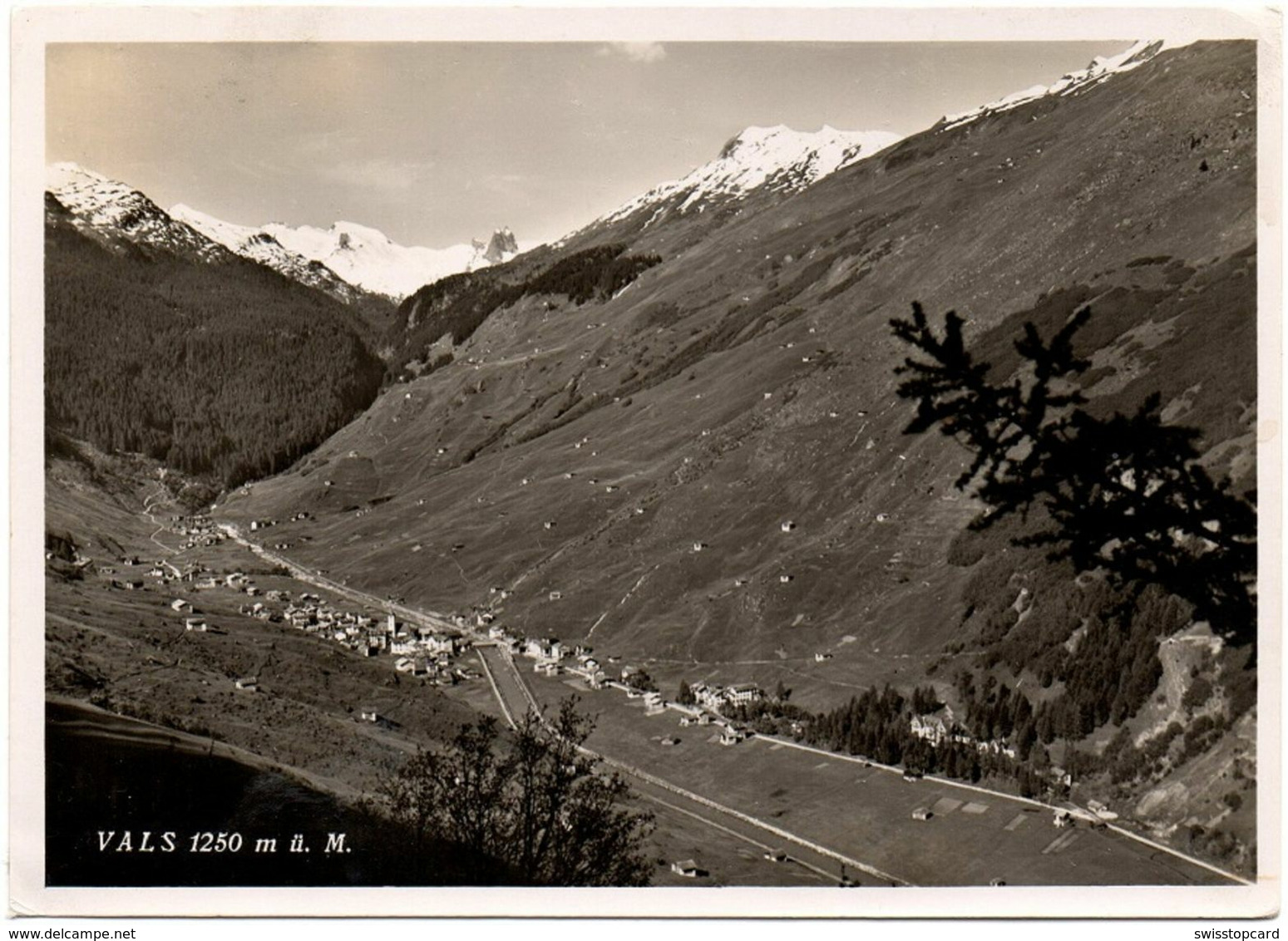 VALS Photo M. Maggi's Erben Ilanz Gel. 1941 Feldpost Bewachunstruppen - Ilanz/Glion