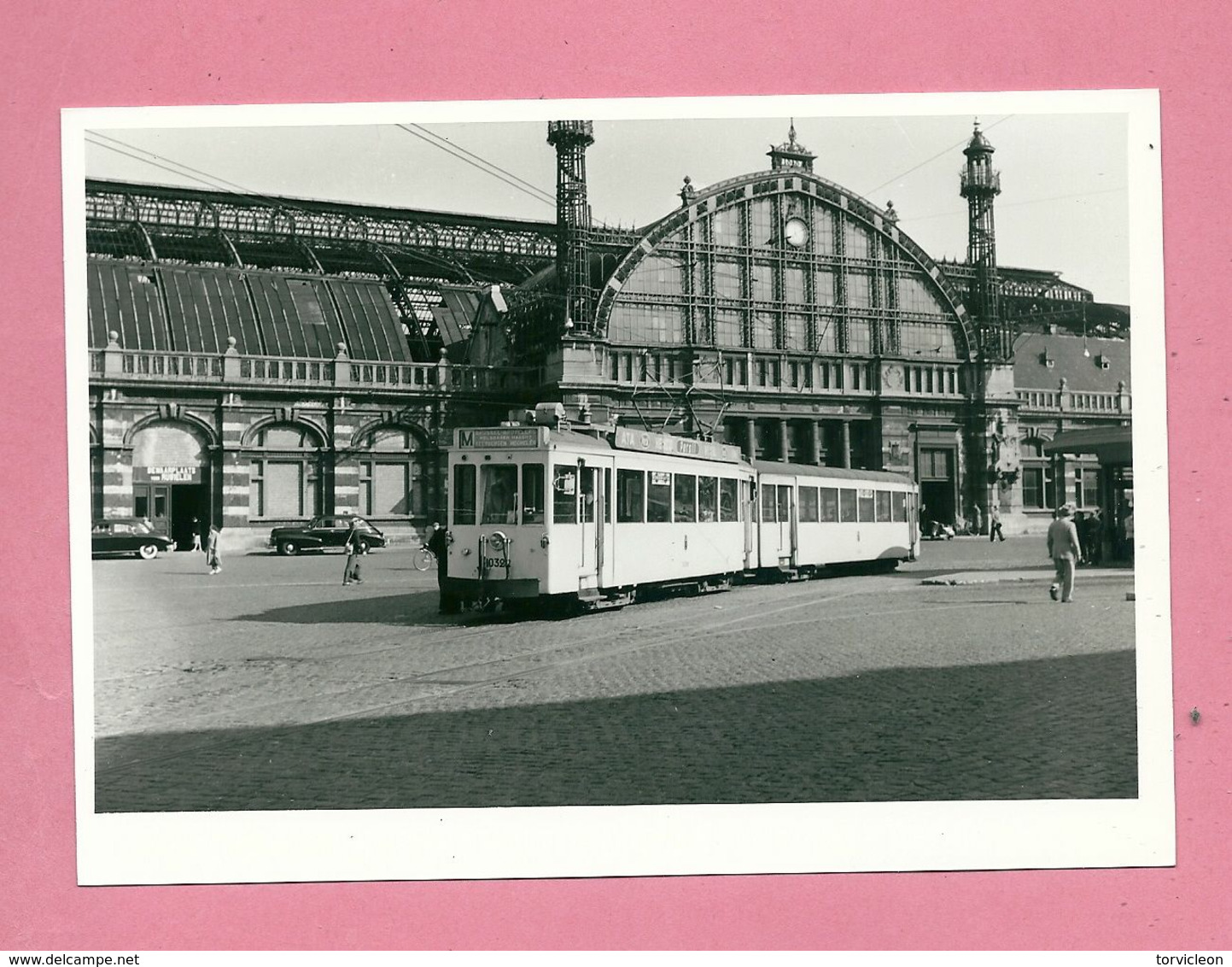 Foto  Mechelen = STATIE  TRAM  Lijn " 90 "  Brussel  -  Mechelen - Other & Unclassified