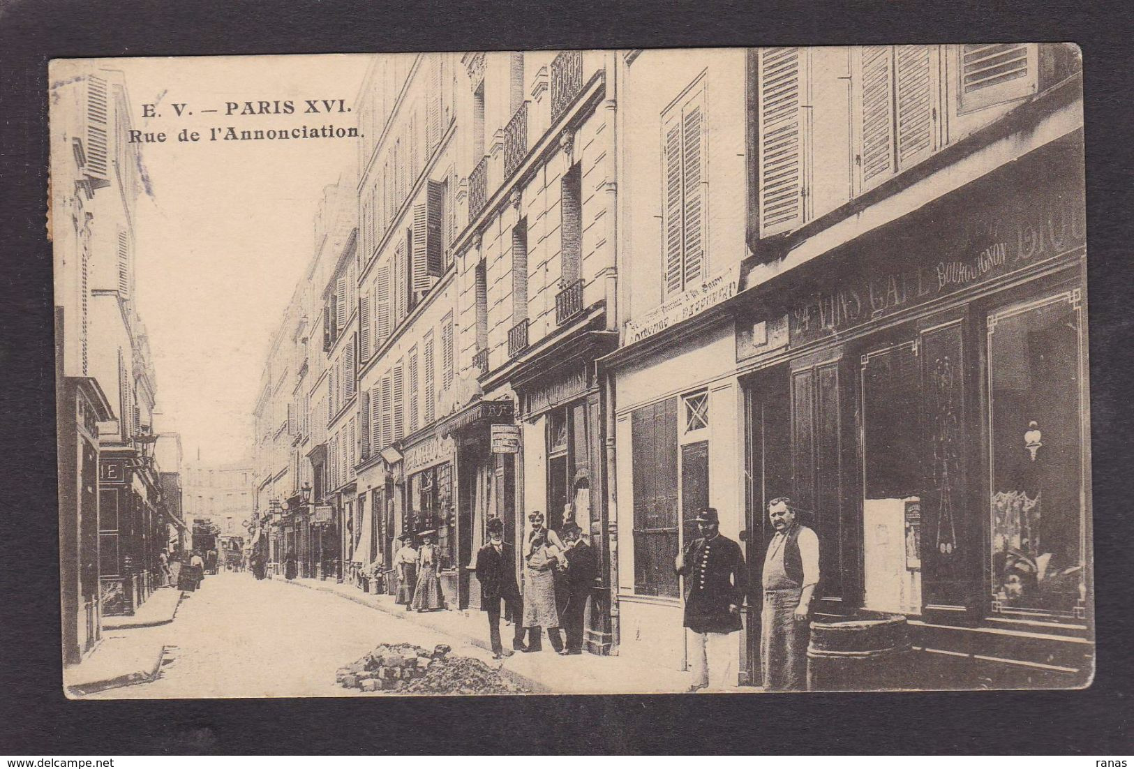 CPA Paris 75 Arrondissement 16  E Circulé Commerce Shop Devanture Magasin - Paris (16)
