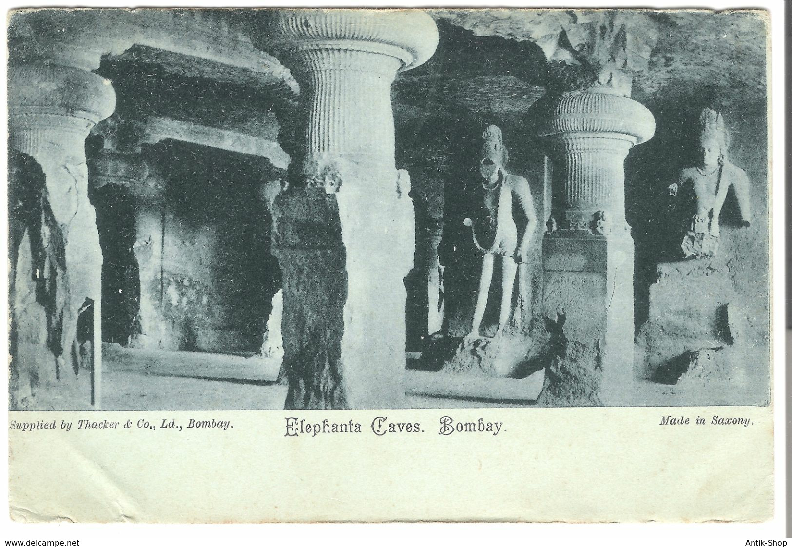 Elephanta Caves - Bombay V. 1912 (4399) - Indien